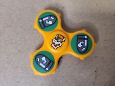 Super Mario Bowzer Fidget Spinner Nintendo Collectible Hasbro Yellow RARE Toy.