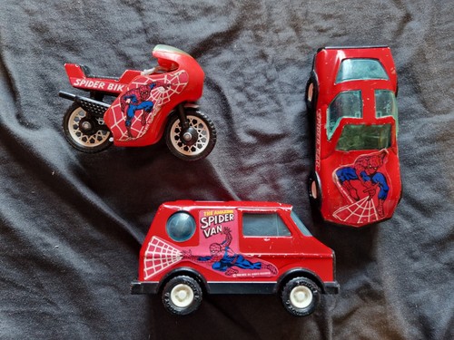Spider man bike - spider-man, car