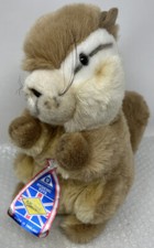 Merrythought Red Squirrel Soft Plush Toy with Original Tag Small Vintage