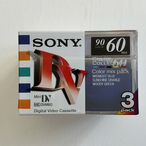 Pack sony minidv color - minidv, 90