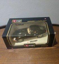 Burago 1:18 Black Jaguar E Type Coupe 1961 - Boxed 