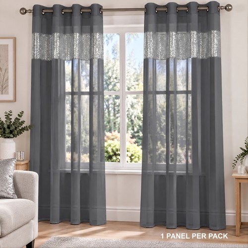 Sparkle sequin voile eyelet - sparkle,