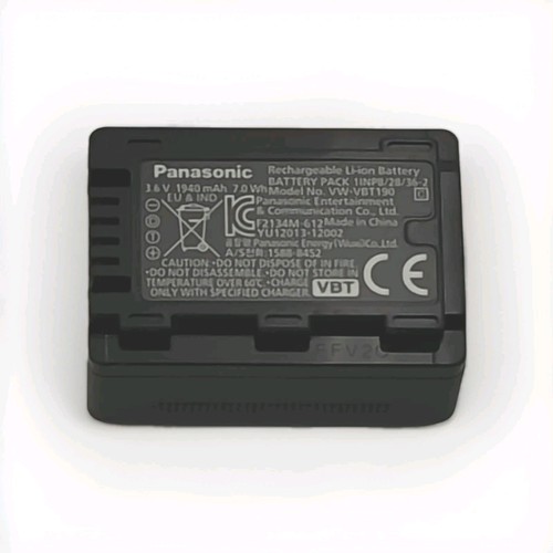 Genuine panasonic vbt190 - genuine, vw-vbt190