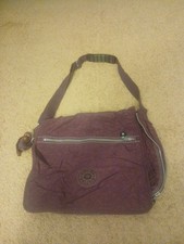 Kipling Messenger Dark Plum