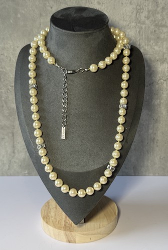 Long jaeger necklace silver - necklace,