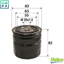 OIL FILTER 586060 FOR HYUNDAI