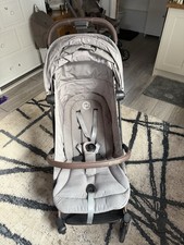 Cybex Coya Ultra Compact Pushchair Grey And Rose Gold  Hardly Use