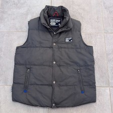 Superdry Gilet Mens XXL Grey