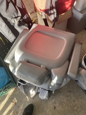 Folding Rear Seat Grey Leather