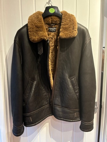 Mans leather flying - , jacket
