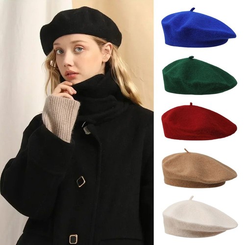 Warm plain cap solid color - plain,
