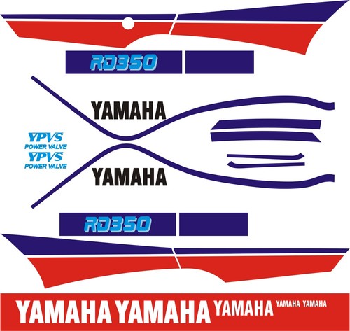 Decals for yamaha - decals, lc2