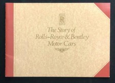 ROLLS ROYCE & BENTLEY THE STORY OF MOTOR CAR SALES BROCHURE UK MARKET