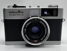 Minolta Hi-Matic G with