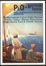 Modern Postcard: P & O