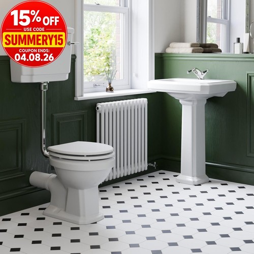 Bathroom suite toilet sink - bathroom, &