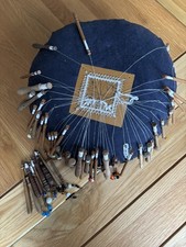 Lacemaking Bundle, Pillow, Bobbins, Accessories, vintage 