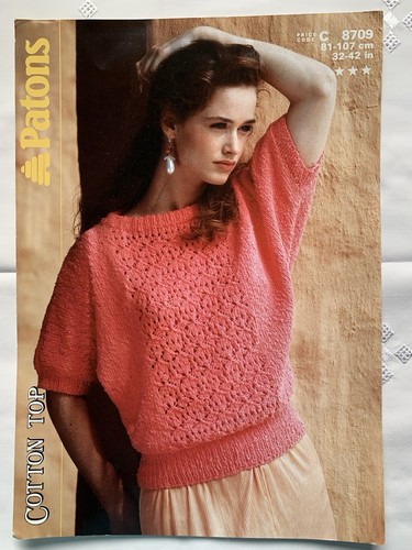 Patons cotton lady - lady’s, top