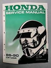 Honda cr125r service shop - service,
