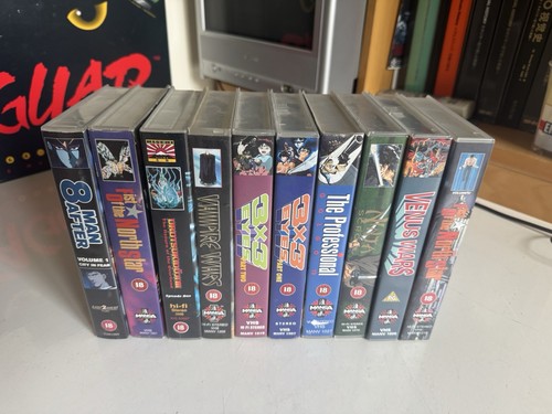 Manga vhs collection 10 - vhs,