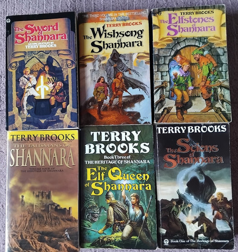 Terry brooks 6 paperback - brooks,