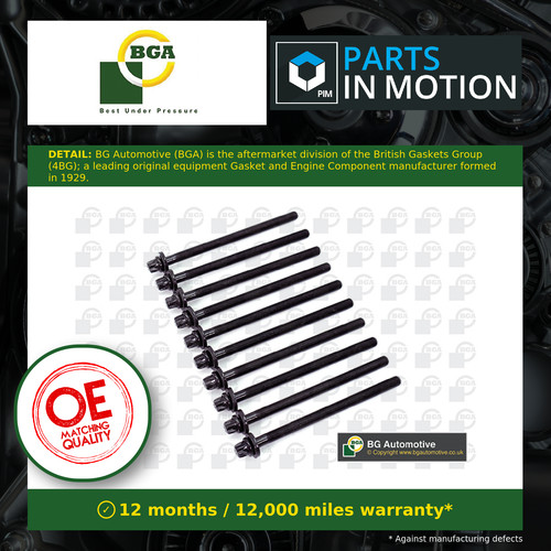 Cylinder head bolts fits - cylinder,