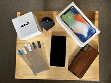 Apple iPhone X 64gb, Unlocked, Silver, Good Condition