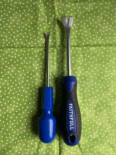 Upholstery tack removers - upholstery,