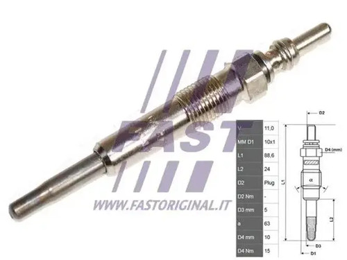 Glow plug metal - glow,