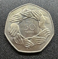 1973 50p EEC Brexit Ring  of