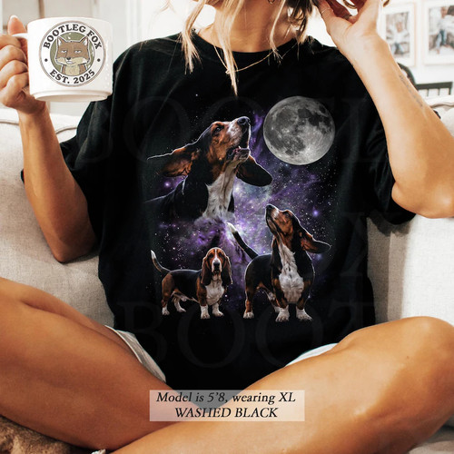 Vintage three basset - vintage,
