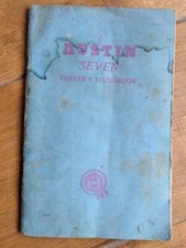 AUSTIN Seven Drivers Handbook