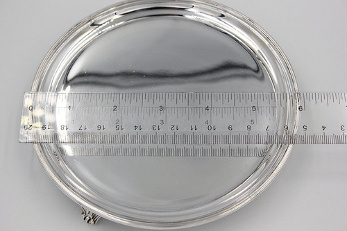 Sterling silver salver - sterling,
