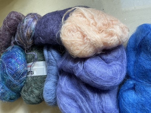 Bundle mohair type yarn - bundle, of