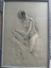 Original framed pencil - framed,