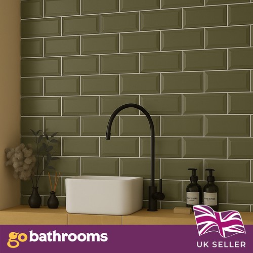 Glossy green sage ceramic - green,