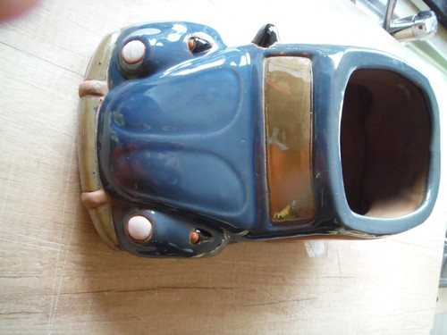 Beetle ceramic flower pot - beetle,