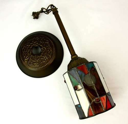 Metal and stained glass funky - and,