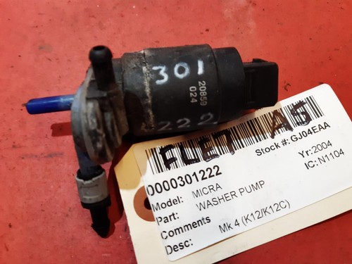 Nissan micra washer pump - nissan,