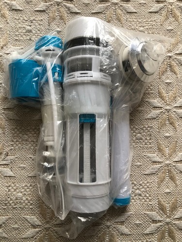 Dual toilet flush valve push - dual,