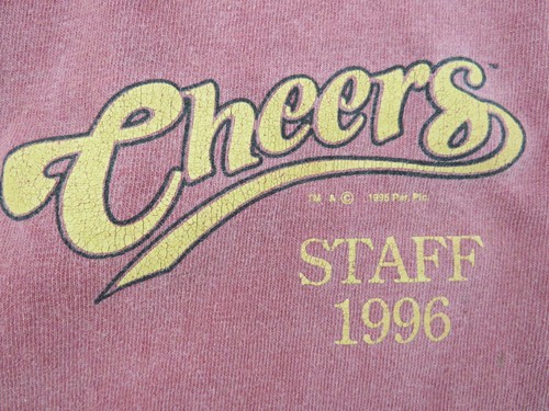 90s vintage cheers staff - cheers, x