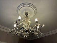 BHS Verona Vine Crystal Silver