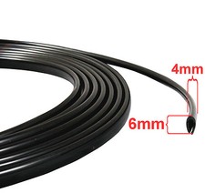 6M Black Car Door Edge Guard