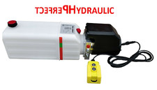 Dump Trailer Hydraulic Power Unit 12V 2000 W SIngle Action Remote PUMP