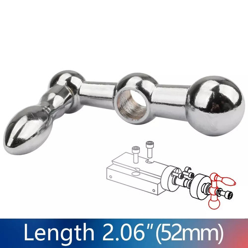Lathe crank handle compound - crank,