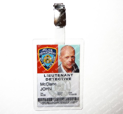 Die hard john - mcclane, cosplay