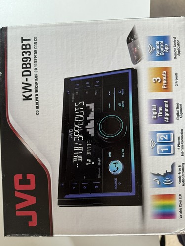 Jvc db93bt car audio - jvc, kw-db93bt