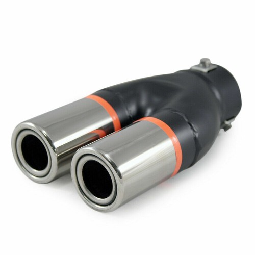 Twin exhaust tip pipe tail - twin,