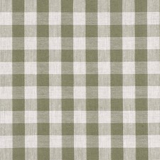 Studio Gingham Check Fabric Khaki 150cm Cotton Woven Furnishing Crafts Dress