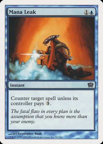 Mtg mana leak ninth edition - mana, edition]